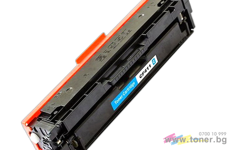Тонер касета HP Pro M452/M477-CF411X-Cy-TFH093C 