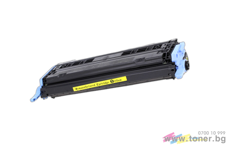 Тонер касета HP 1600/2600-Q6002A-REM-Yl-TOHP6002A
